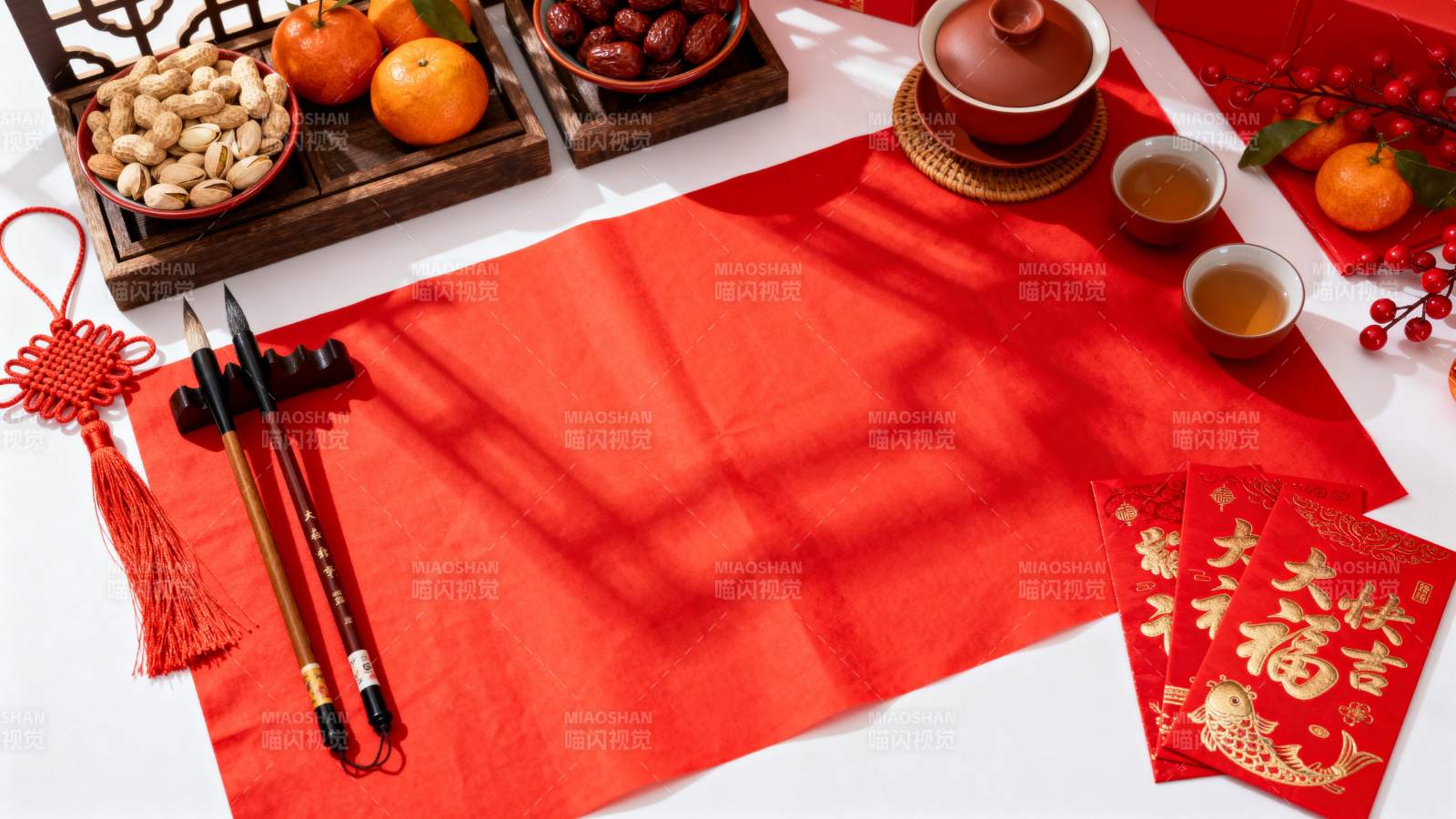 新春团圆饭图片