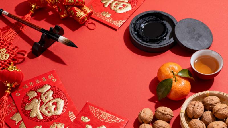 新春福满堂图片