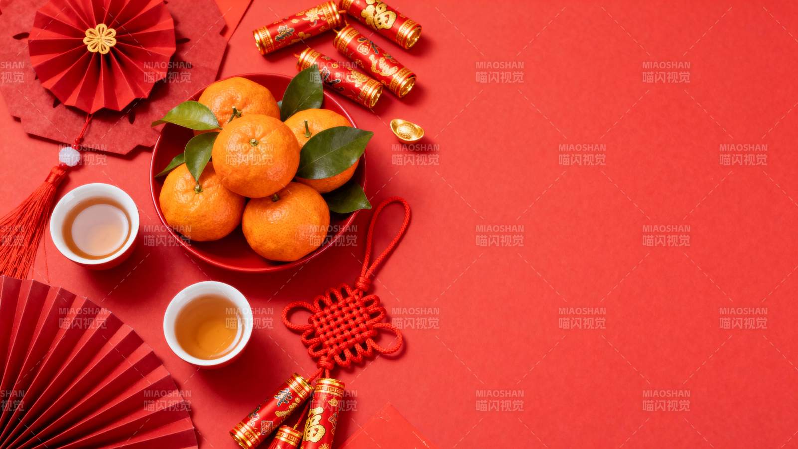 新春佳节喜庆布置图片