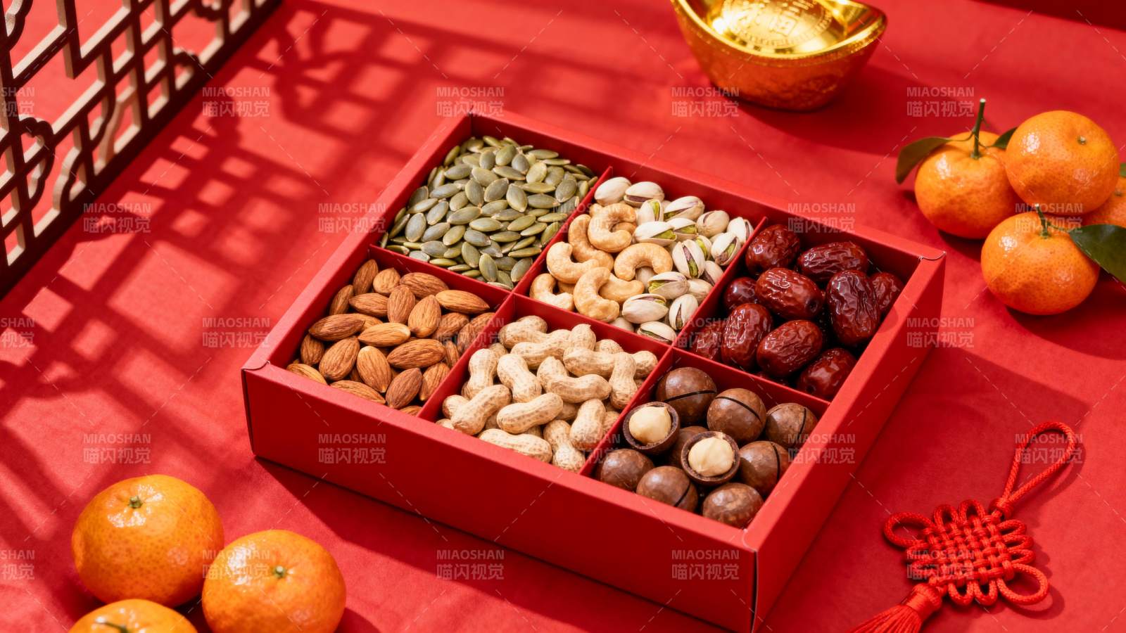 新春坚果礼盒图片