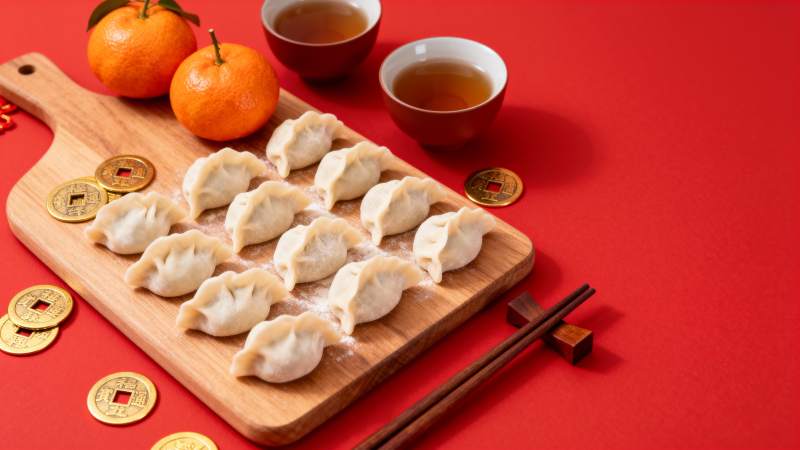 新春饺子宴图片