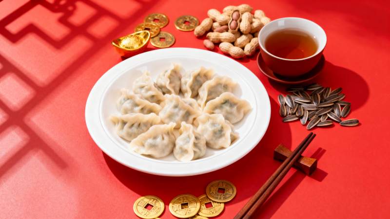 春节饺子宴图片