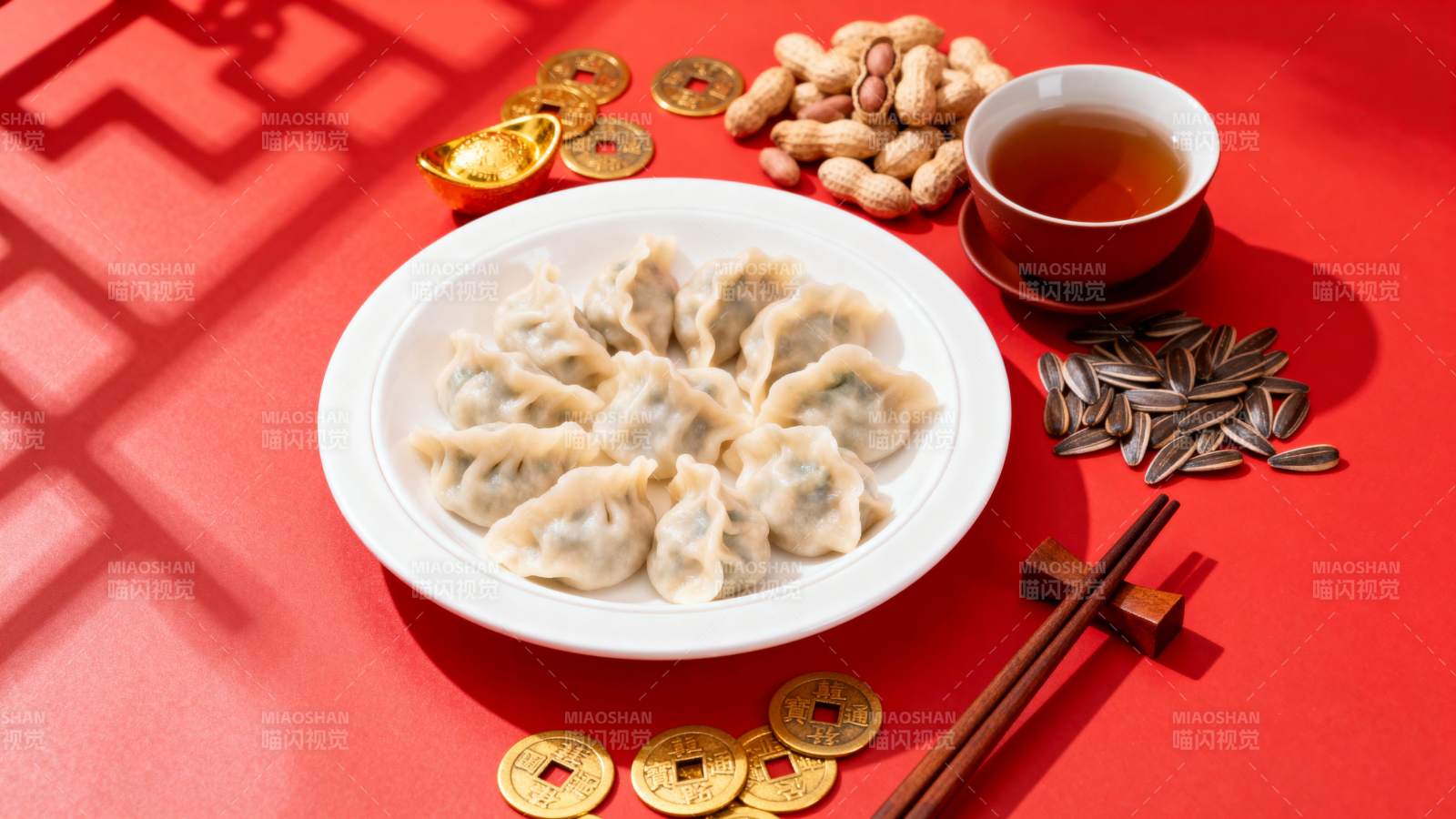 春节饺子宴图片