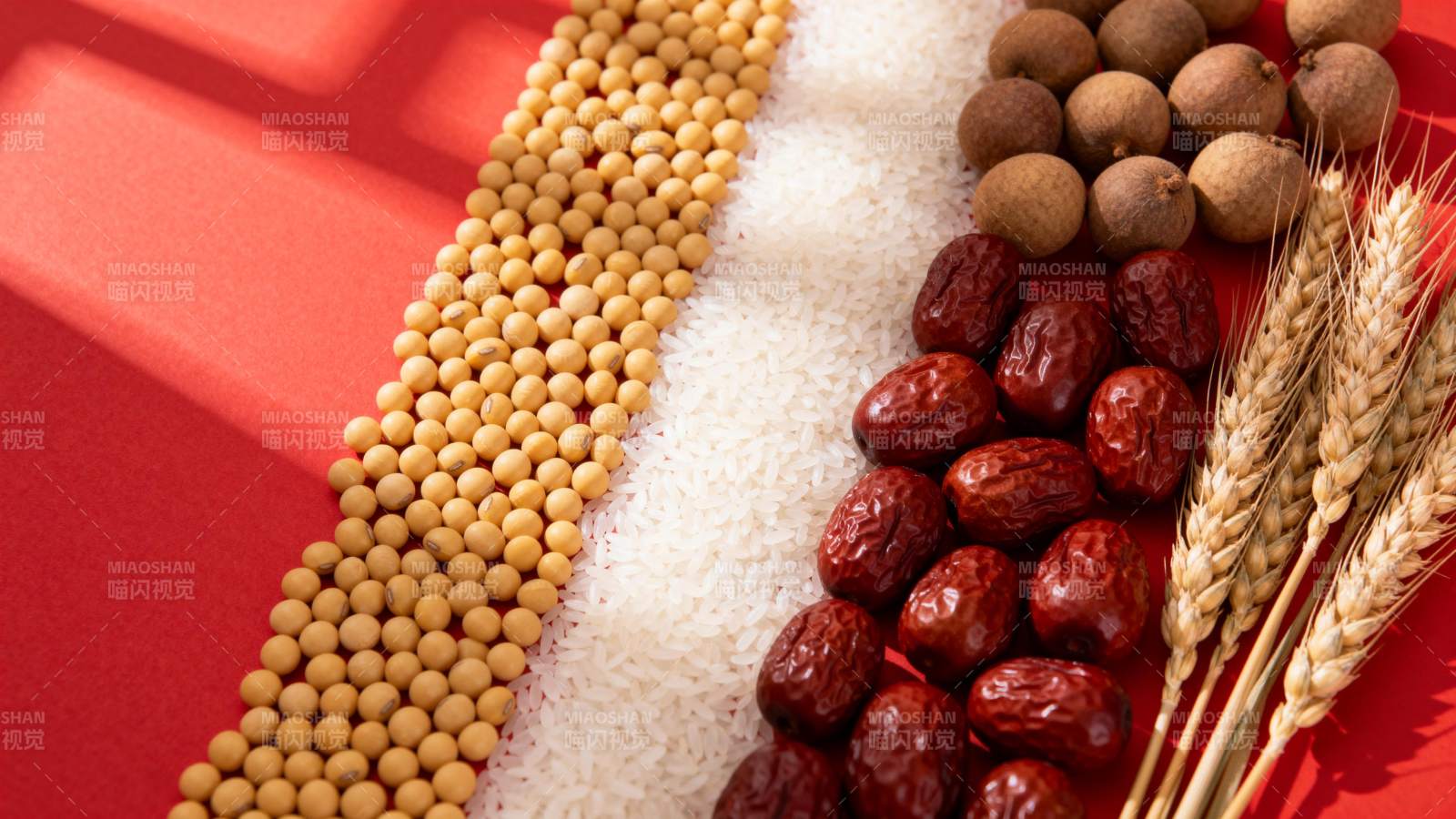 五谷杂粮养生图图片