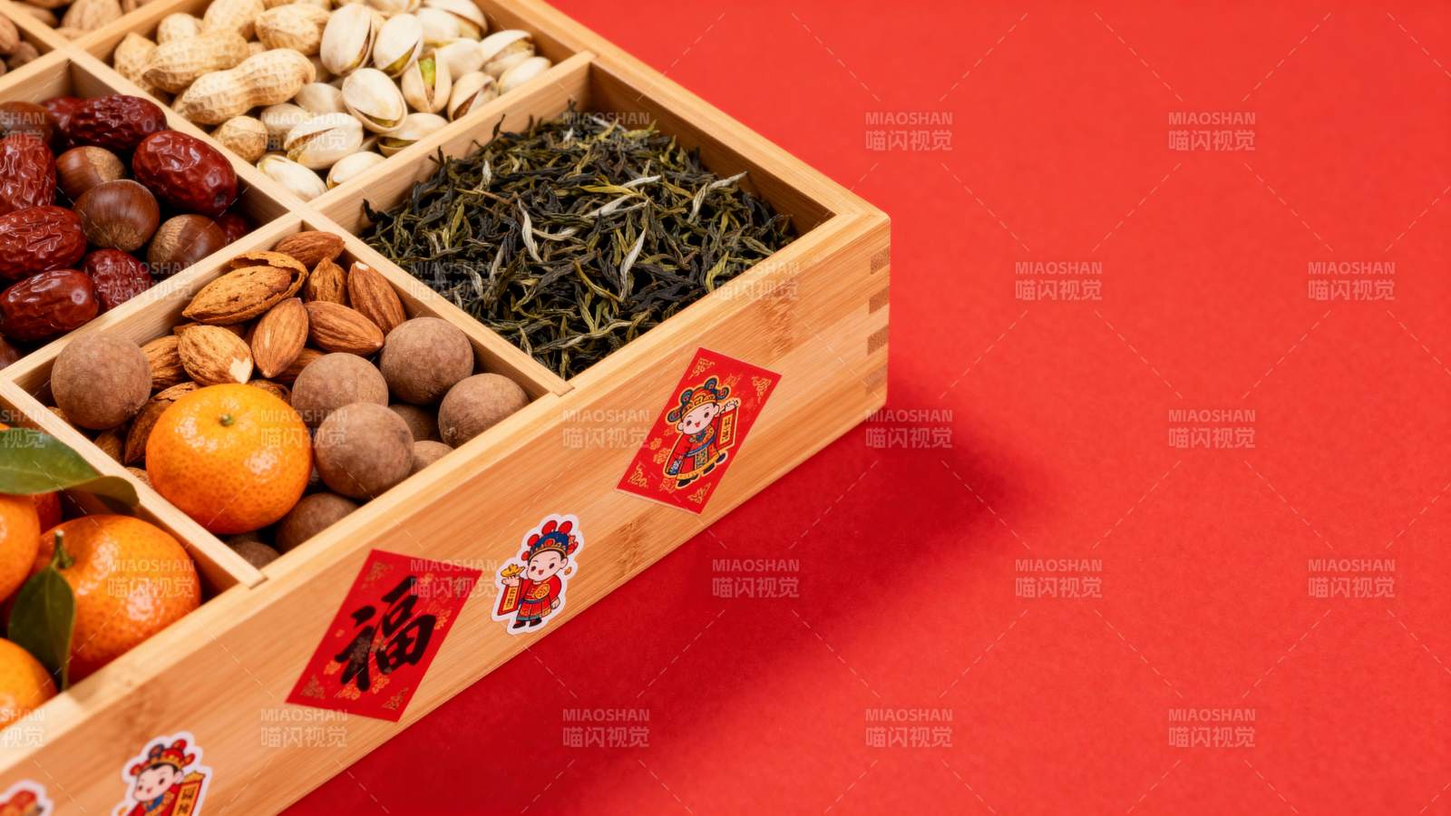 年货礼盒 福满新春图片