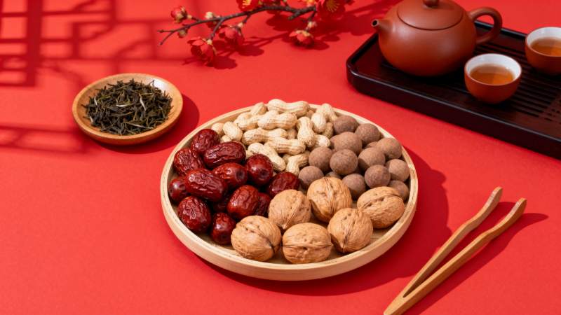 茶点果盘静物图片