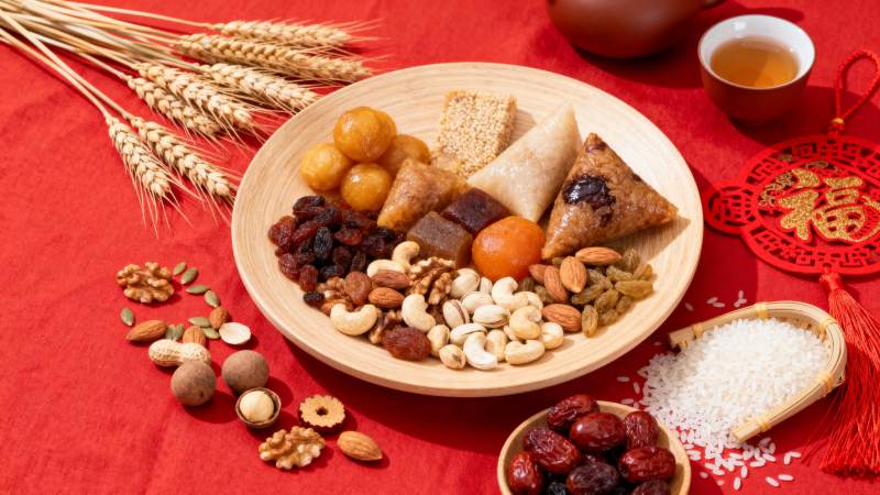 五谷丰登喜迎新春图片