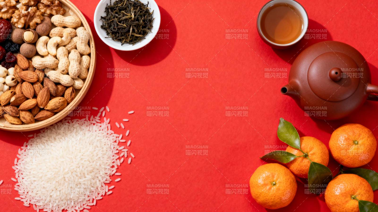 年味食材拼盘图片