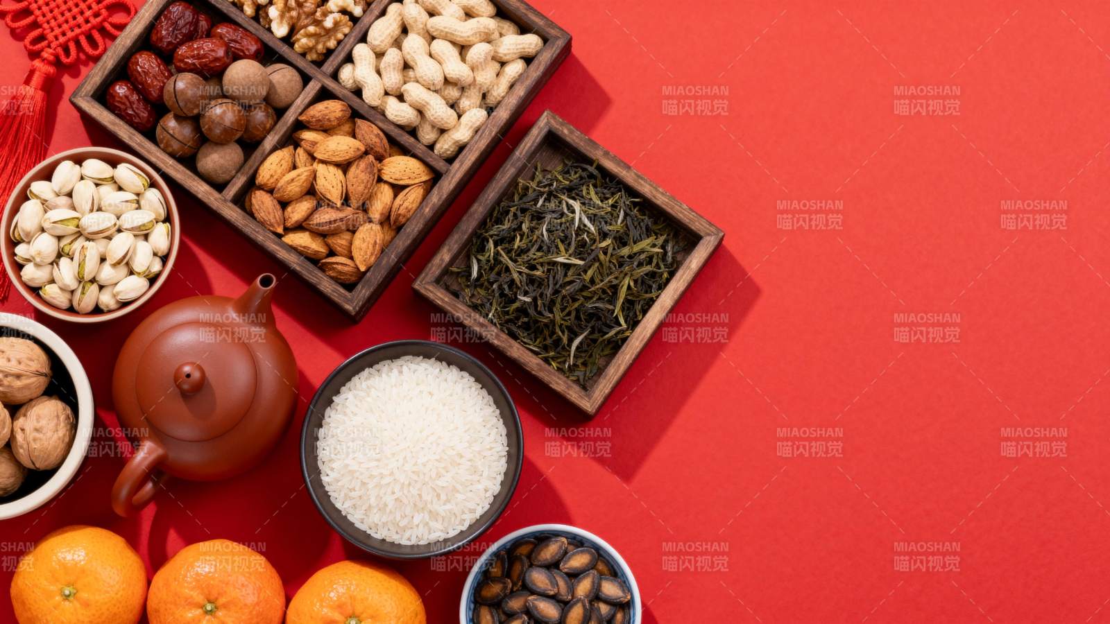 年货食材大集合图片