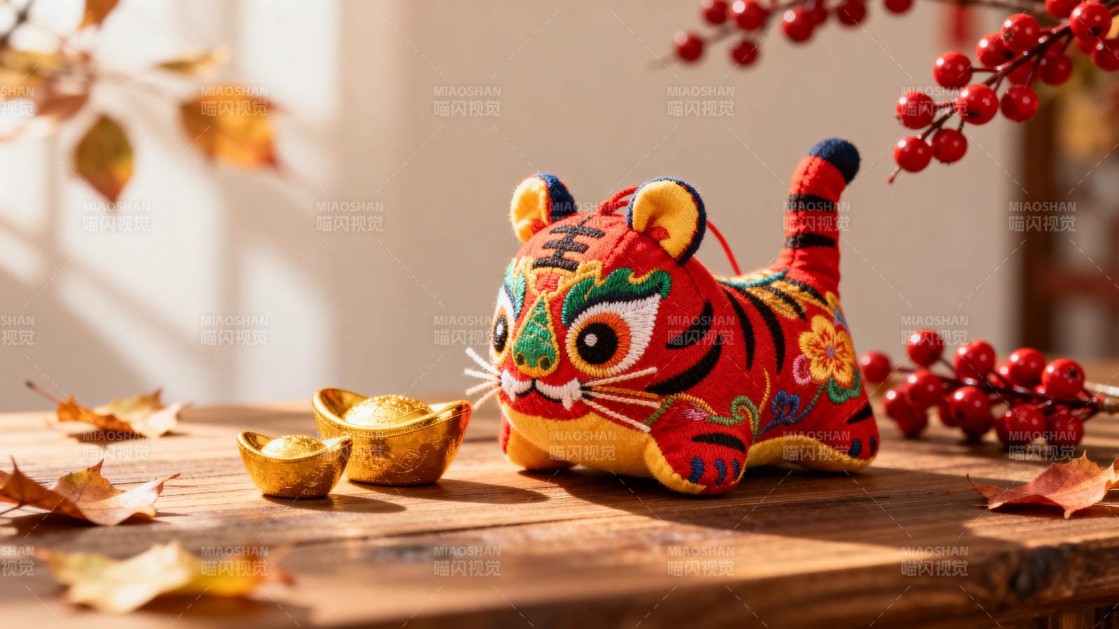 虎年吉祥物摆件图片