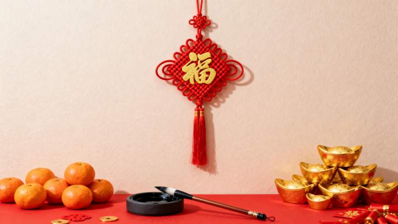 新春福到 金桔满堂图片