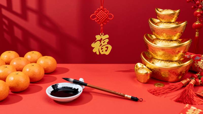 新春吉祥如意图片