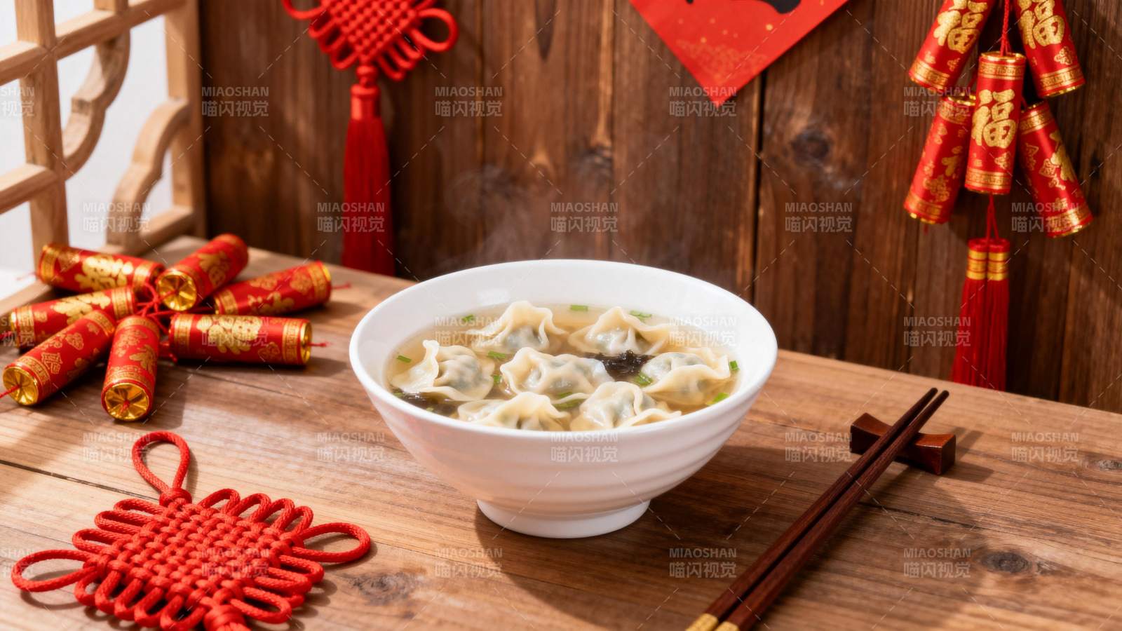 春节饺子宴图片