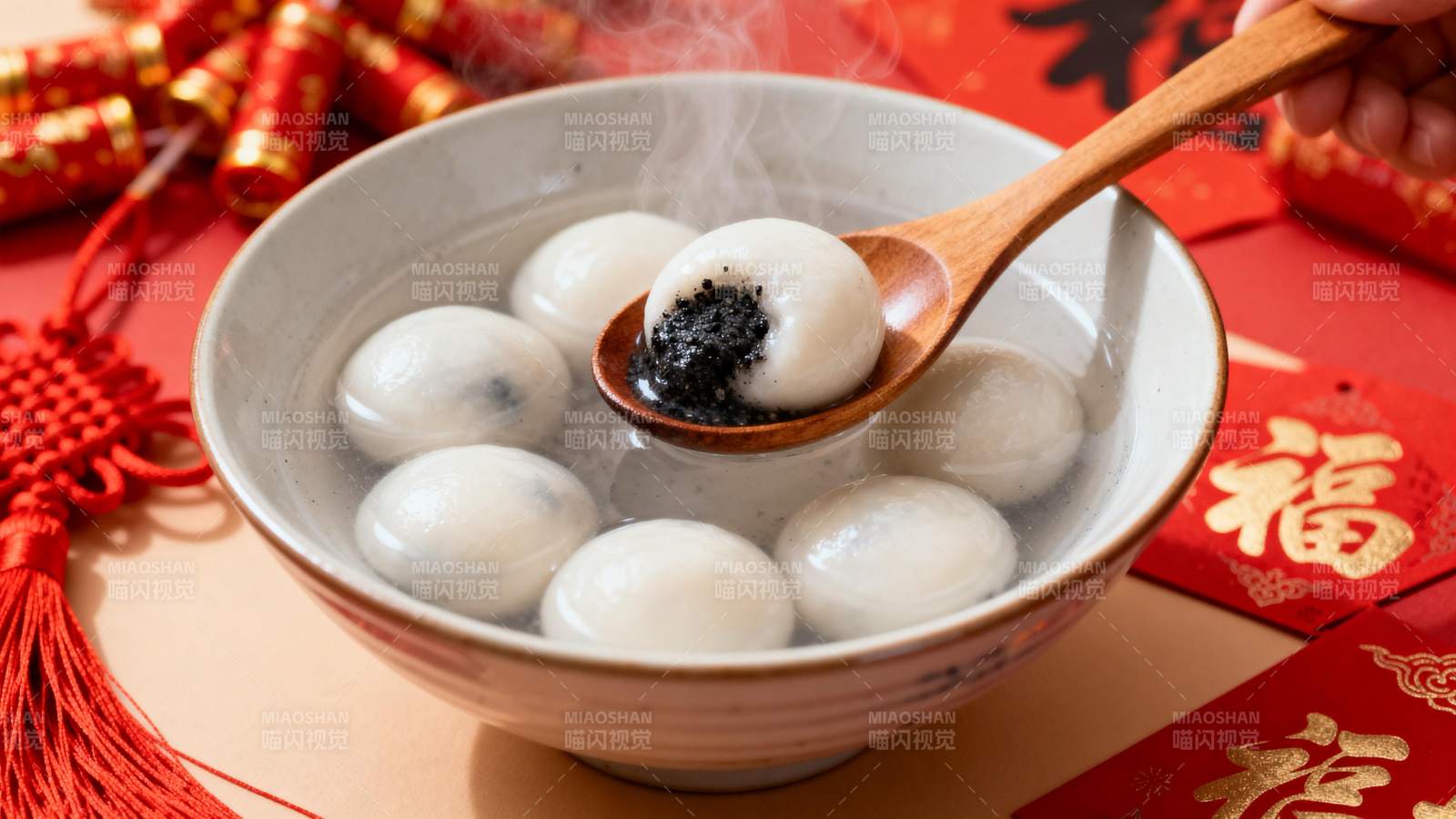 汤圆飘香迎新春图片