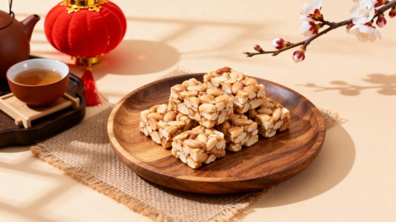 坚果糕点迎新春图片