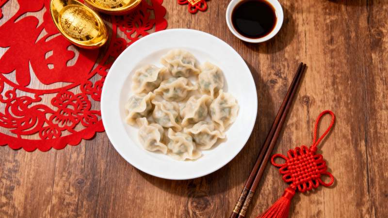 春节饺子宴图片