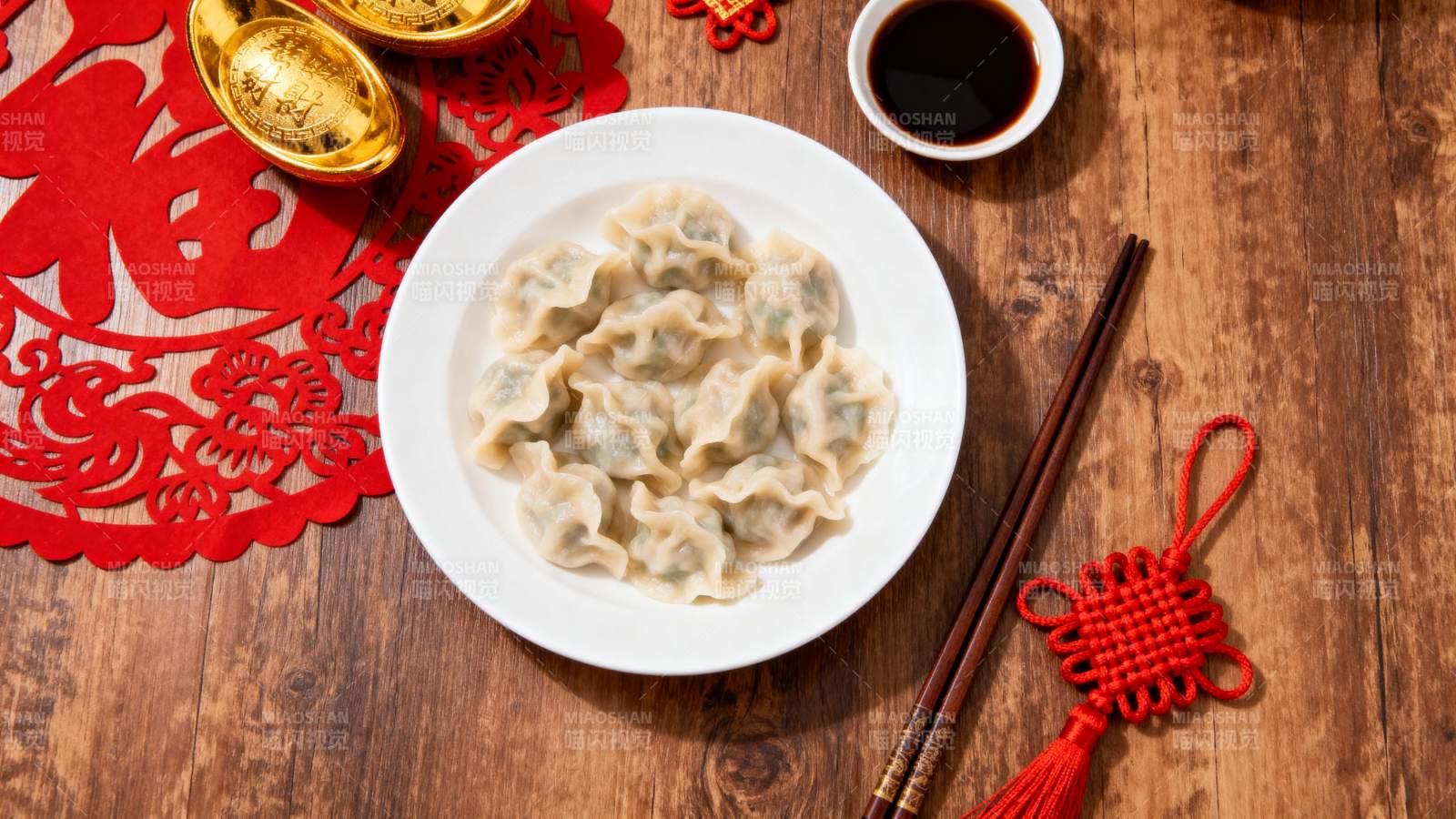 春节饺子宴图片