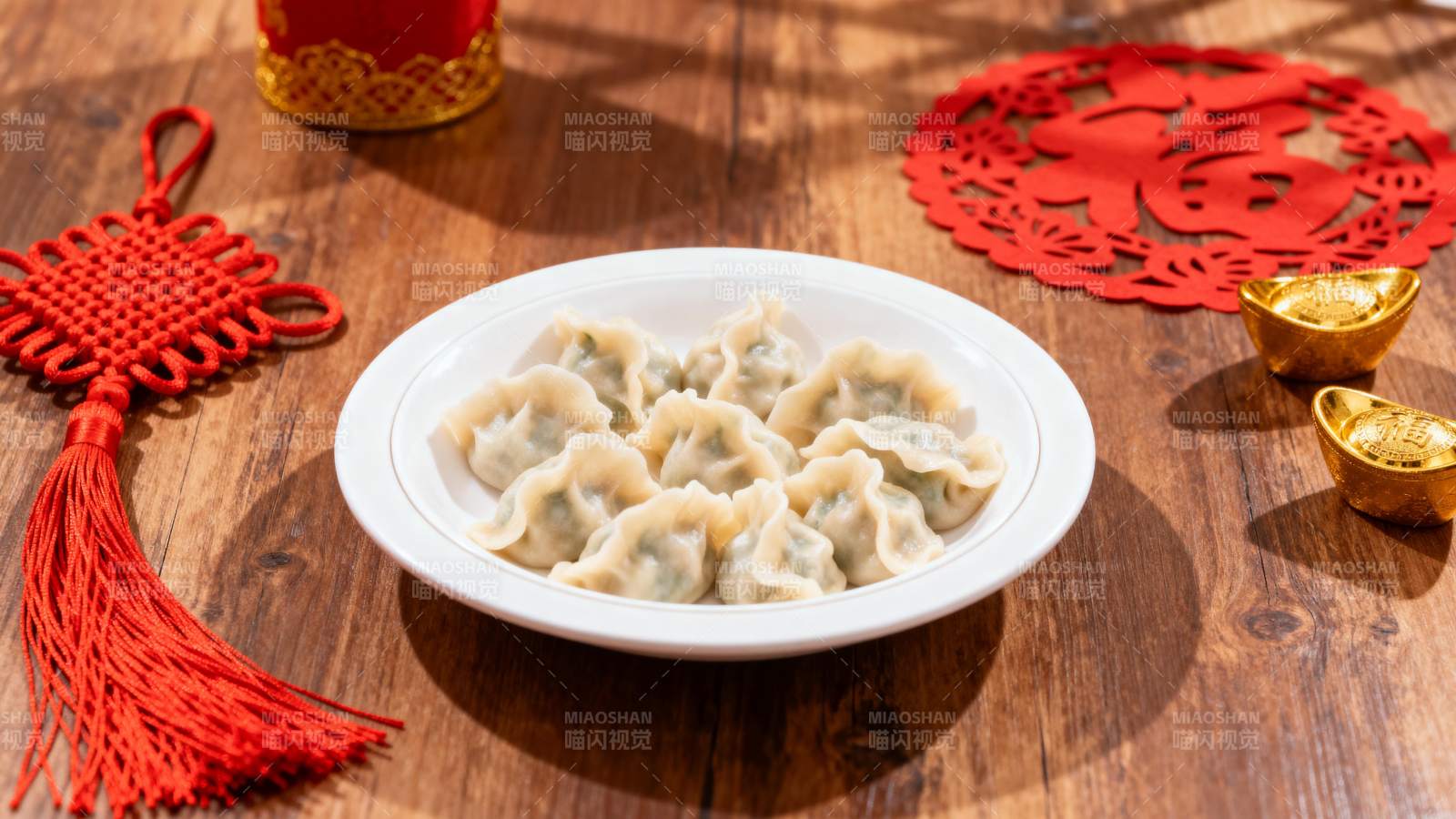 饺子迎春 喜庆团圆图片