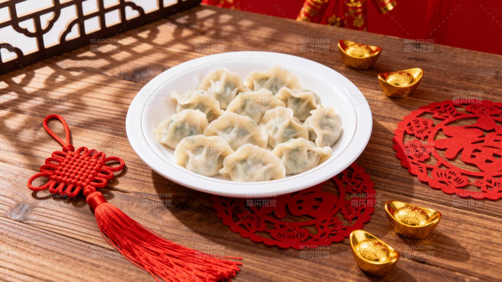 春节饺子迎新春图片