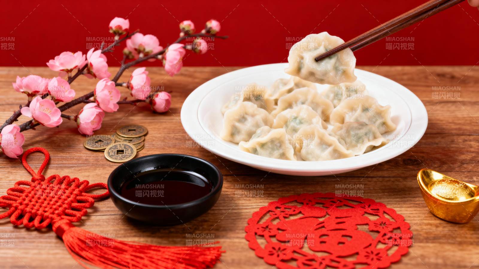 春节饺子宴图片