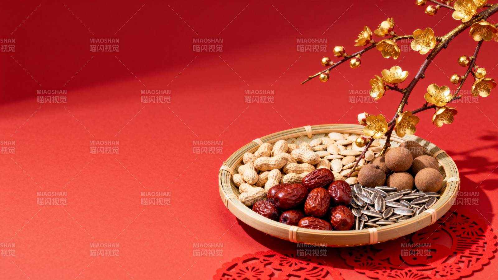 年味坚果盘图片