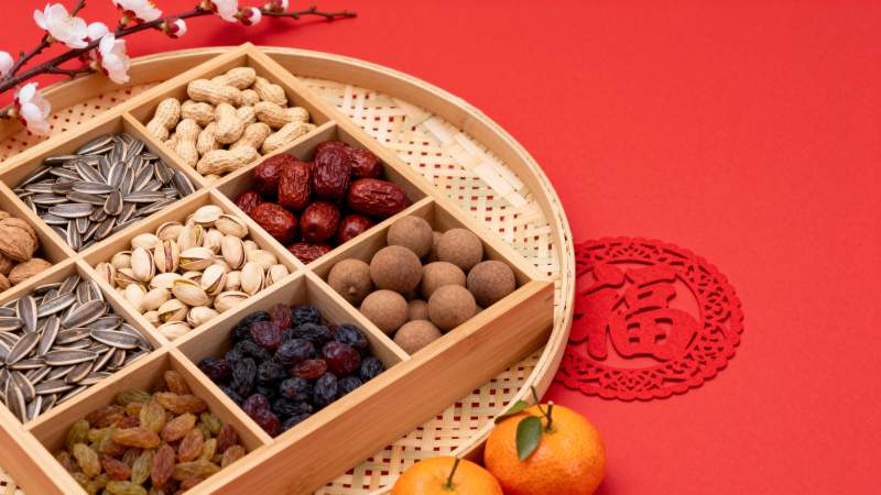 年货坚果大礼包图片