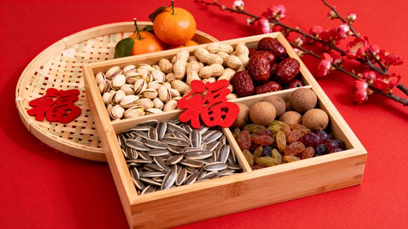 新春坚果礼盒图片