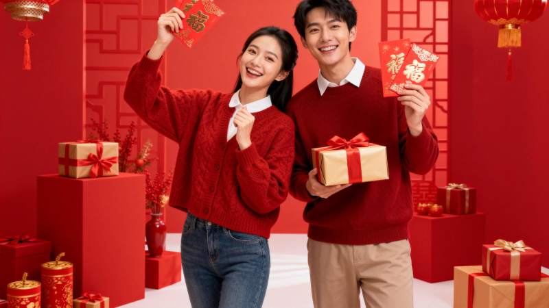 新年喜庆 共度佳节图片