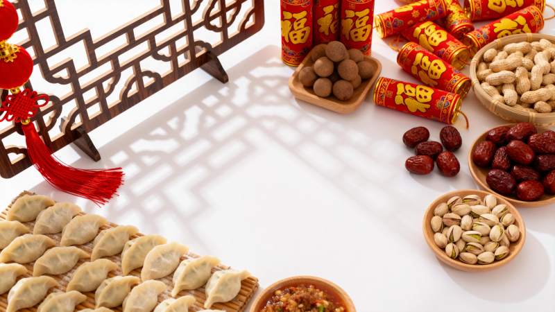 春节美食盛宴图片