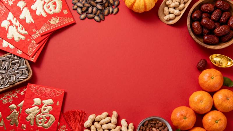 新春佳节福满堂图片