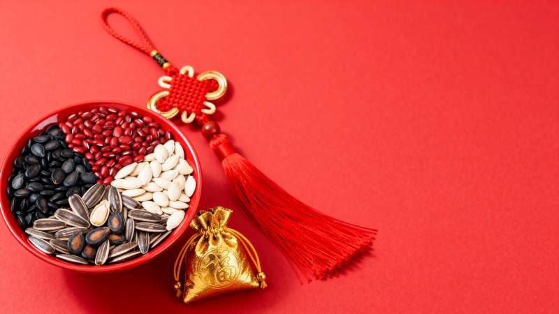 五谷丰登迎新春图片