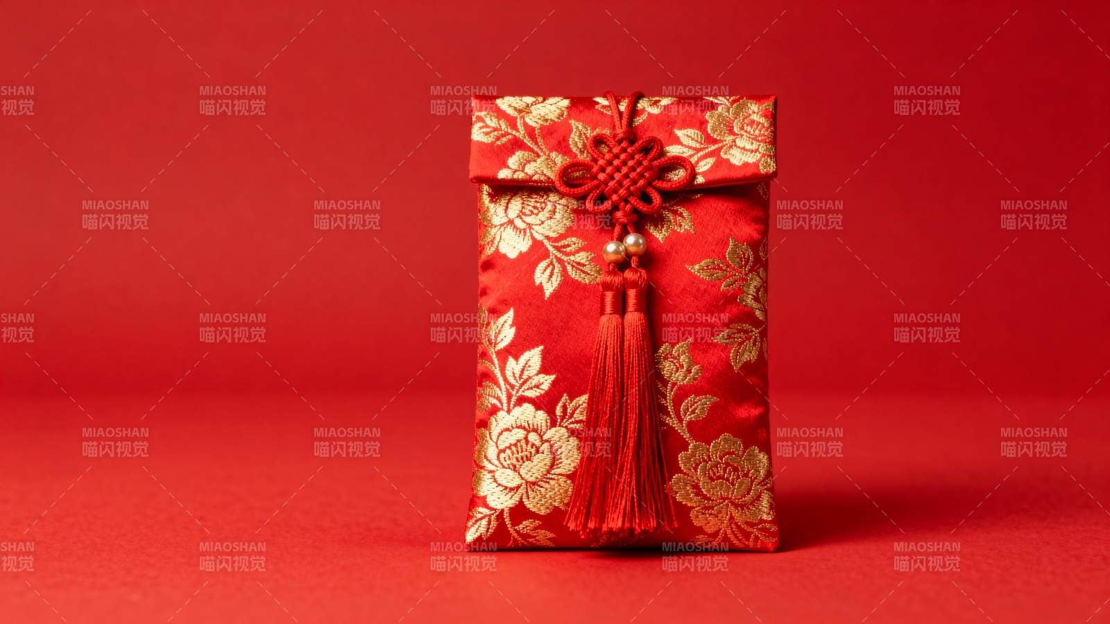 红色喜庆红包袋图片