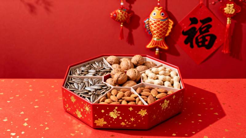 新春坚果礼盒图片
