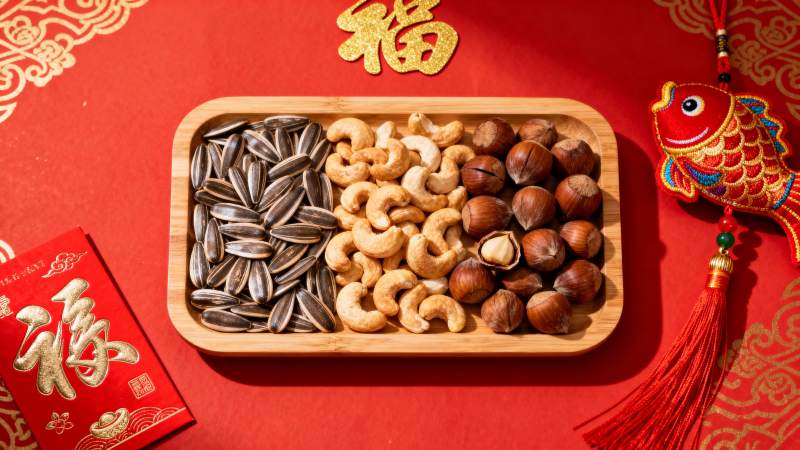 新春坚果礼盒图片