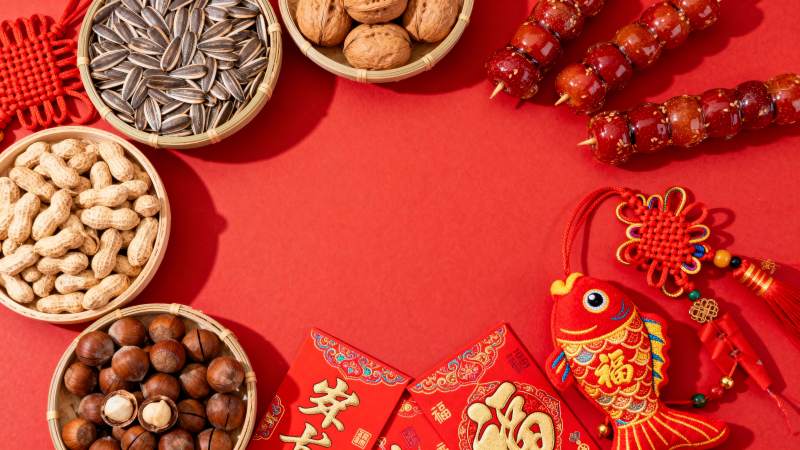 春节年货大集合图片