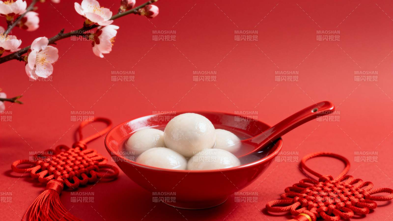 元宵佳节团圆饭图片