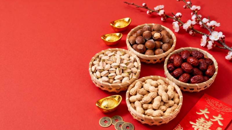 新春坚果福礼图片