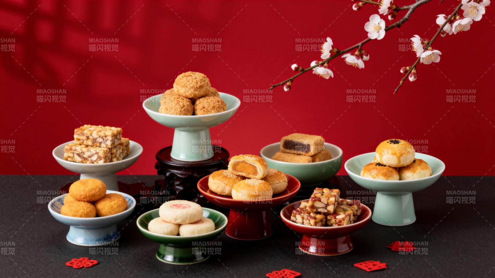 新春糕点盛宴图片