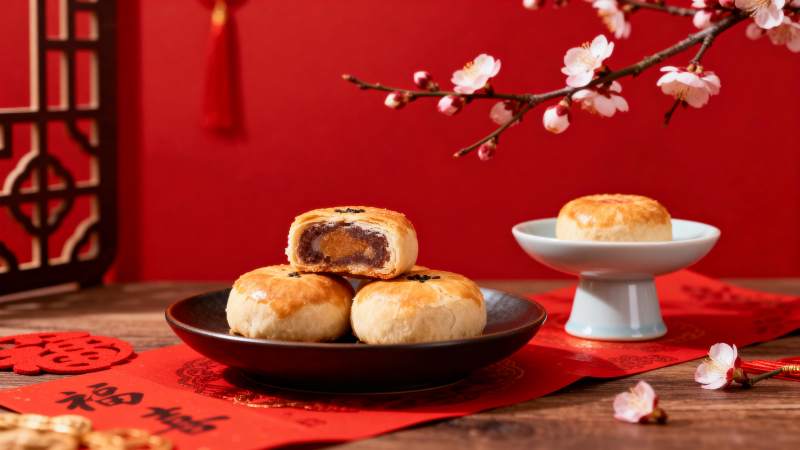 中秋月饼赏味图片