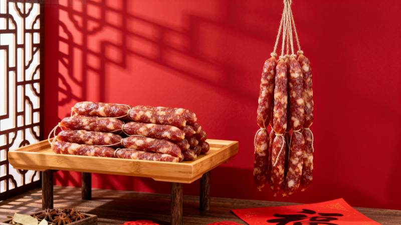 腊肠年味浓图片