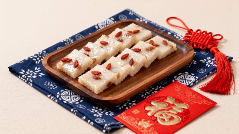 年糕贺新春图片