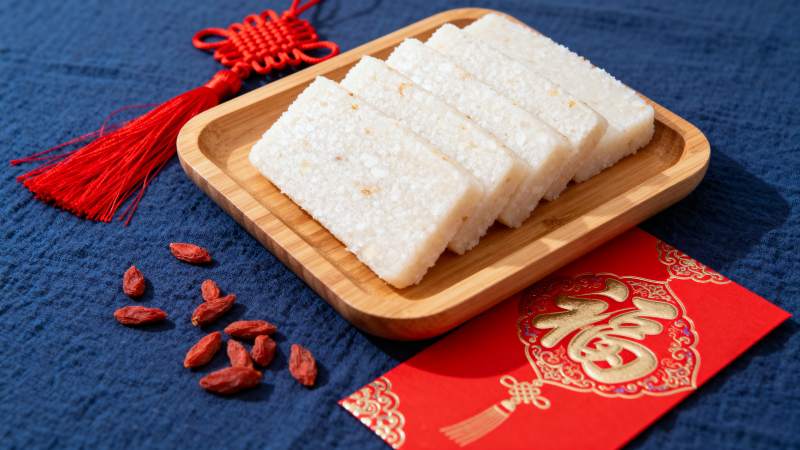 年糕迎春福满堂图片