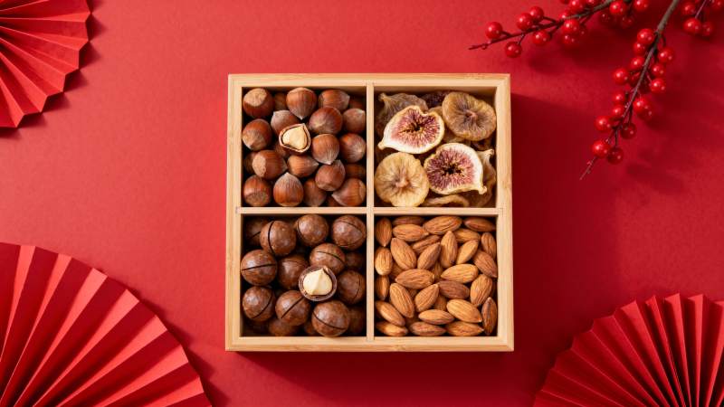 坚果礼盒 年味十足图片