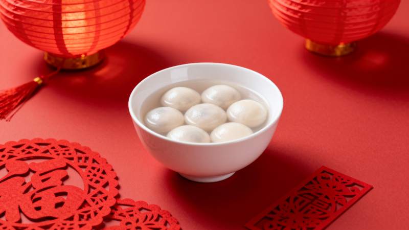 元宵节汤圆图片
