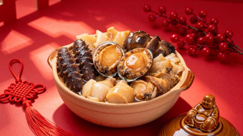 海鲜盛宴迎新春图片