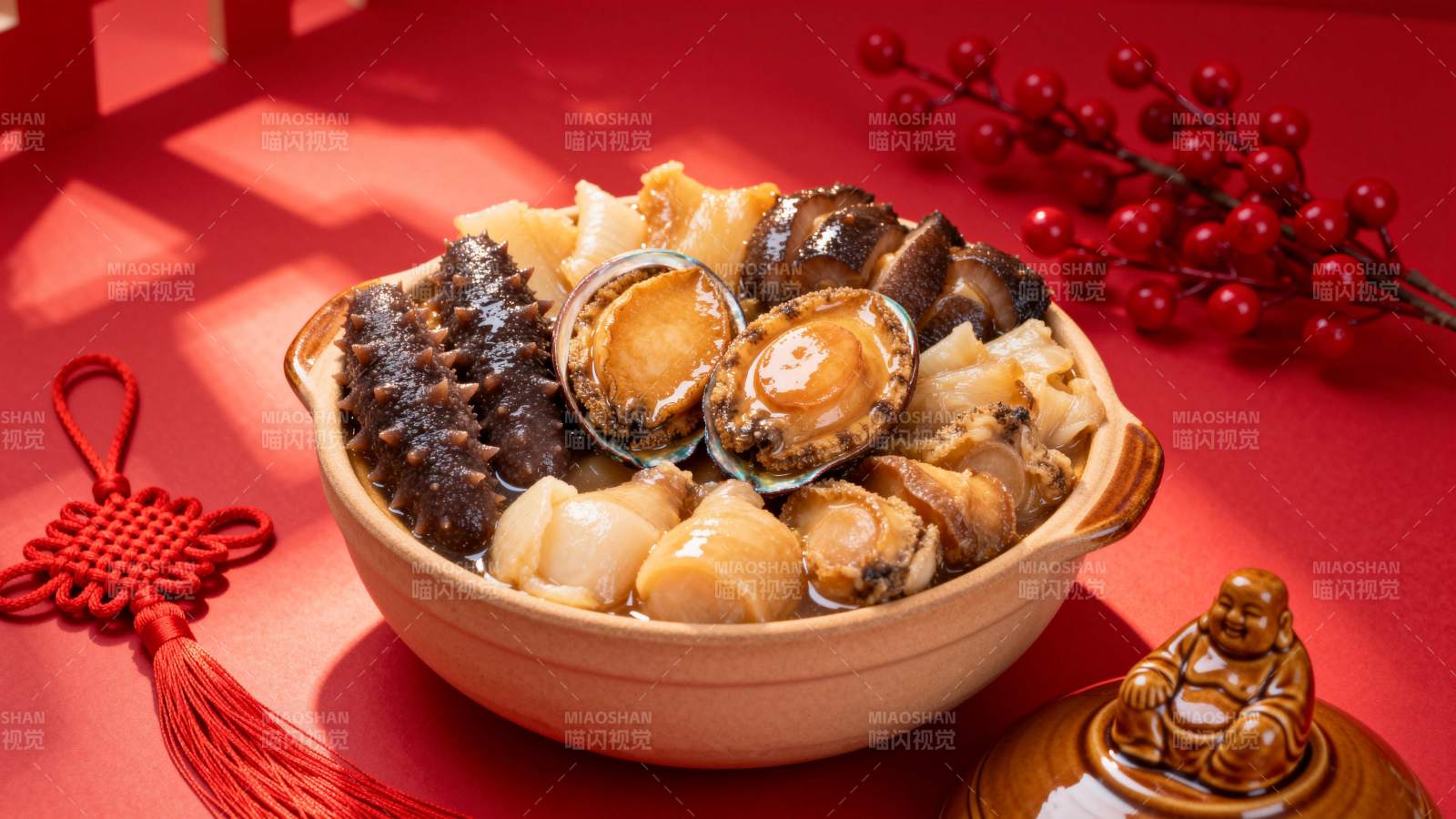 海鲜盛宴迎新春图片