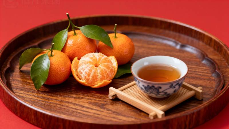 橙香茶韵图片