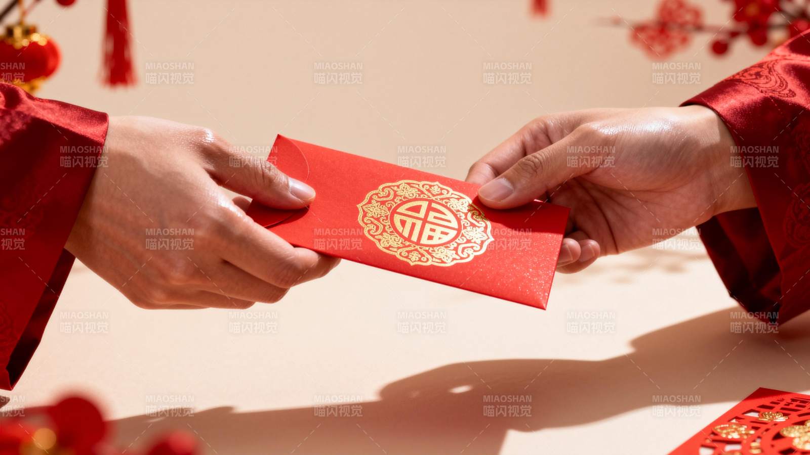 红包传递祝福图片