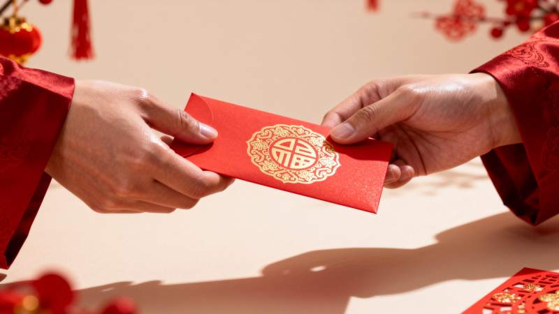 红包传递祝福图片