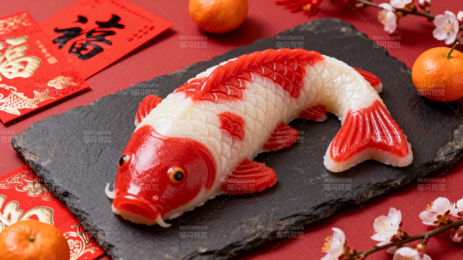 年年有余鱼糕图片